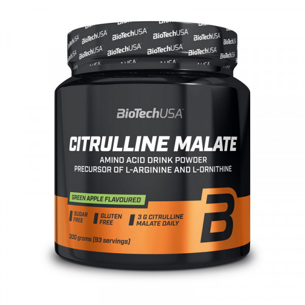 BioTech Citrulline Malate (300 g, green apple)