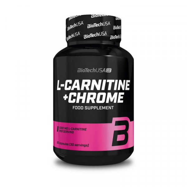 BioTech L-Carnitine + Chrome (60 caps)