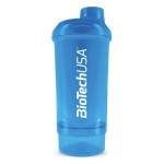 BioTech Shaker Wave + 2 in 1 (500 ml, Schocking Blue)