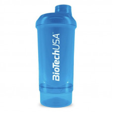 Shaker Wave + 2 in 1 (500 ml, Schocking Blue)