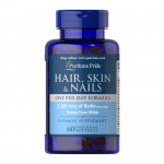 Puritan's Pride Hair, Skin & Nails One Per Day Formula (60 softgels)