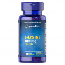 Puritan's Pride L-Lysine 1000 mg (60 caplets)