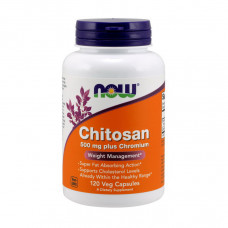 NOW Chitosan 500 mg plus Chromium (120 veg caps)