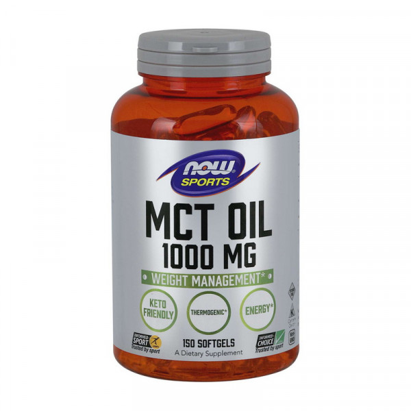 MCT Oil (150 softgels) NOW