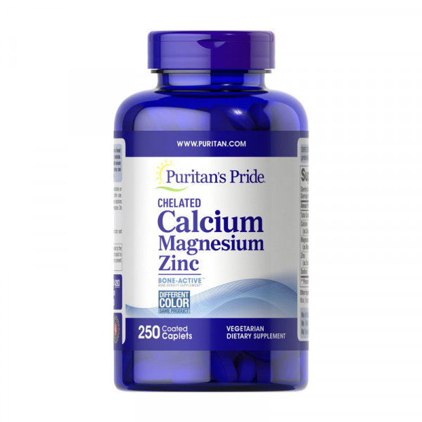 Calcium Magnesium Zinc (250 caplets) Puritan's Pride