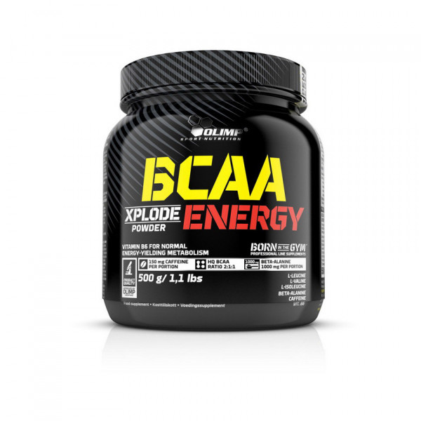 BCAA Xplode Energy (500 g, fruit punch) OLIMP