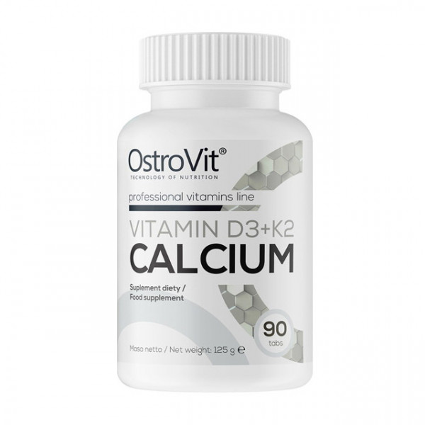 Calcium Vitamin D3+K2 (90 tabs) OstroVit