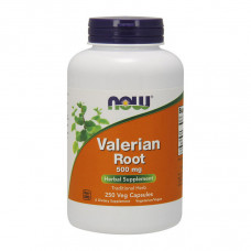 NOW Valerian Root 500 mg (250 veg caps)