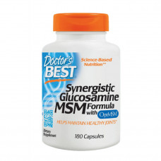 Doctor's BEST Synergistic Glucosamine MSM Formula (180 caps)