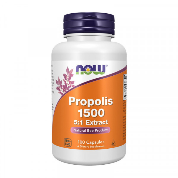 Propolis 1500 5:1 extract (100 veg caps) NOW