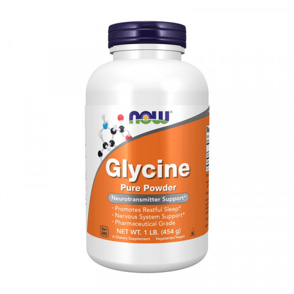 Glycine Pure Powder (454 g) NOW