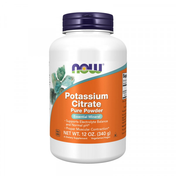 Potassium Citrate Pure Powder (340 g) NOW