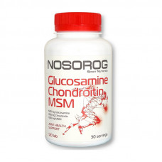NOSOROG Glucosamine Chondroitin MSM (затертий термін придатності) (120 tab)