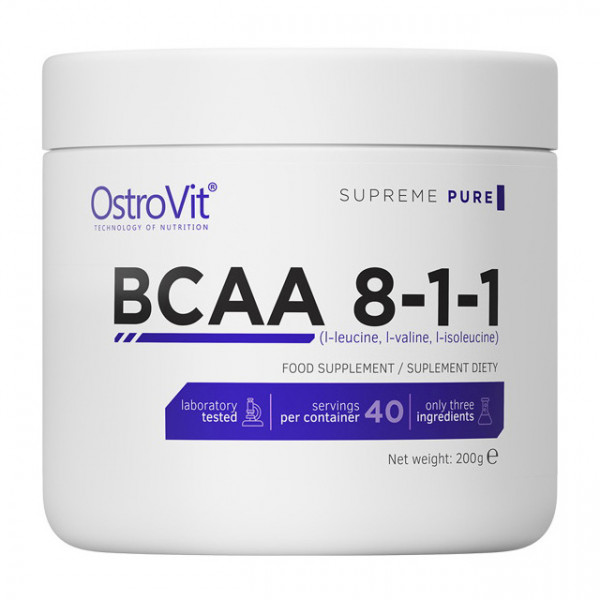 BCAA 8-1-1 (200 g, pure)