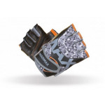 Mad Max MTI83.1 Workout Gloves Grey/Orange MFG-831 (M size)