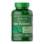 Puritan's Pride Saw Palmetto 450 mg (200 caps)