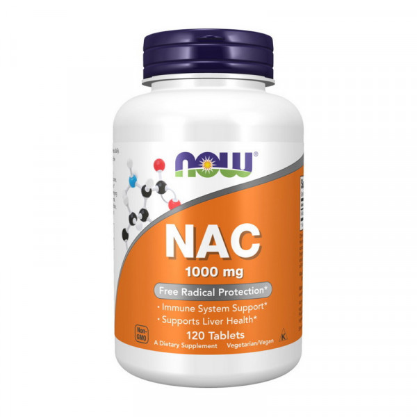 NAC 1000 mg (120 tabs) NOW