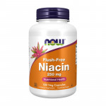 NOW Flush-Free Niacin 500 mg Double Strength (180 veg caps)