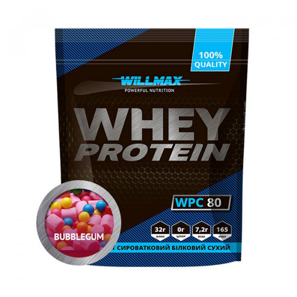 Whey Protein 80 (920 g, шоколад-лісовий горіх) Willmax