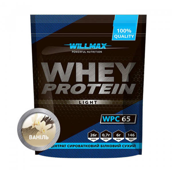 Whey Protein 65 (1 kg, ананас-кокос) Willmax