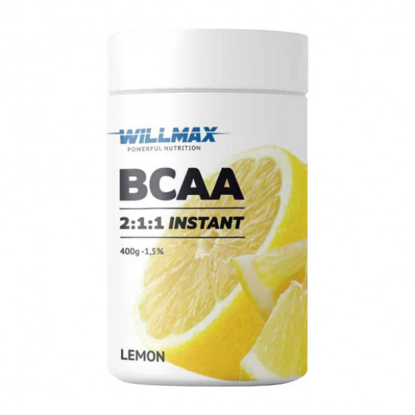 BCAA 2:1:1 Instant (400 g, lemon) Willmax