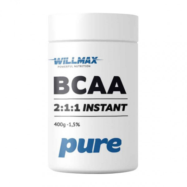 BCAA 2:1:1 Instant (400 g, pure) Willmax