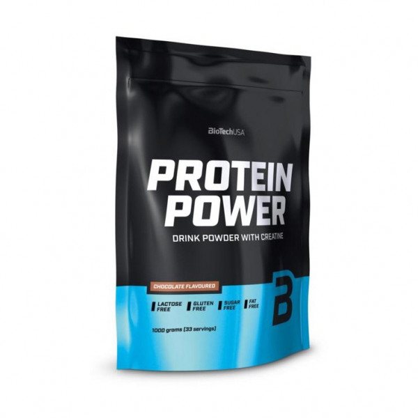 BioTech Protein Power (порушено цілісність упаковки) (1 kg, vanilla)