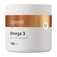 OstroVit Omega 3 (плями на банці) (180 caps)