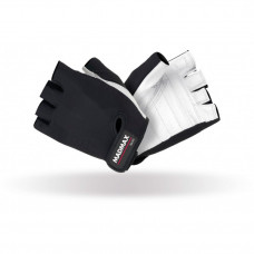 Mad Max Basic Workout Gloves White/Black MFG-250 (L)