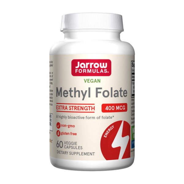 Methyl Folate 400 mcg (60 veggie caps) Jarrow Formulas