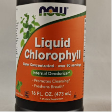 NOW Liquid Chlorophyll (вакуум у пляшці) (473 ml, mint)