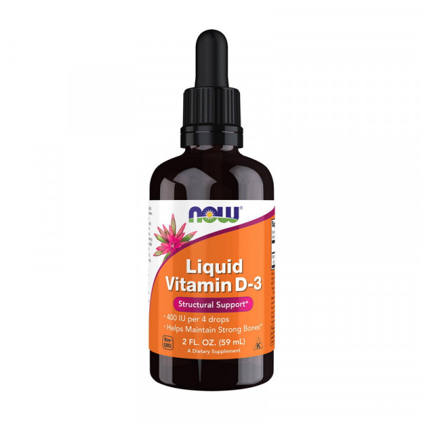 Liquid Vitamin D-3 (59 ml) NOW