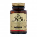Solgar Folate 666 mcg DFE (Folic Acid 400 mcg) (250 tabs)