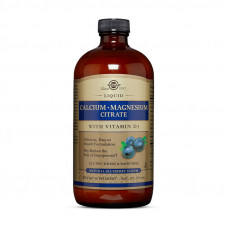 Calcium Magnesium Citrate with vit D3 (473 ml, natural strawberry)