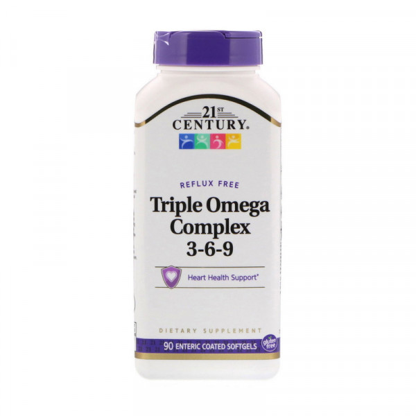 Triple Omega Complex 3-6-9 (90 softgels) 21st Century