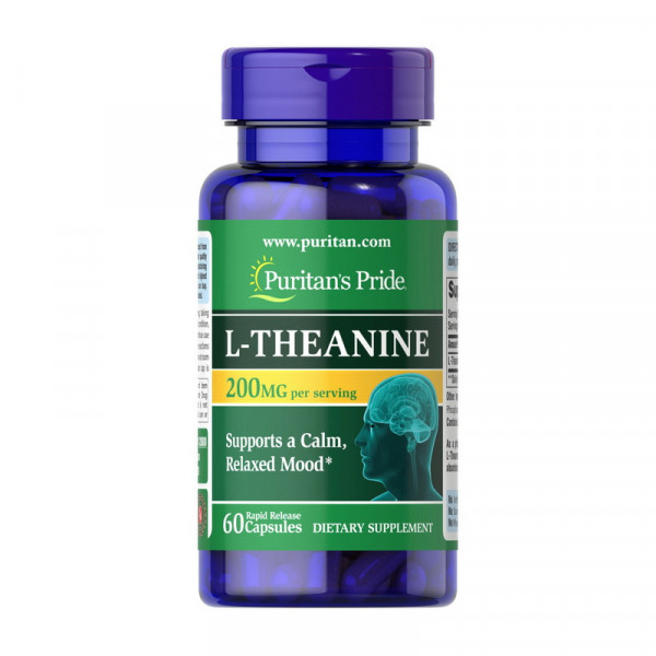 L-Theanine 200 mg (60 caps)