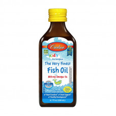 Carlson Labs Kid's The Very Finest Fish Oil 800 mg Omega-3s (200 ml, just peachie)