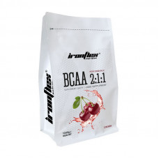IronFlex BCAA 2:1:1 (порушено цілісність упаковки) (1 kg, cherry)