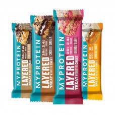 MyProtein Layered (60 g, triple chocolate fudge)