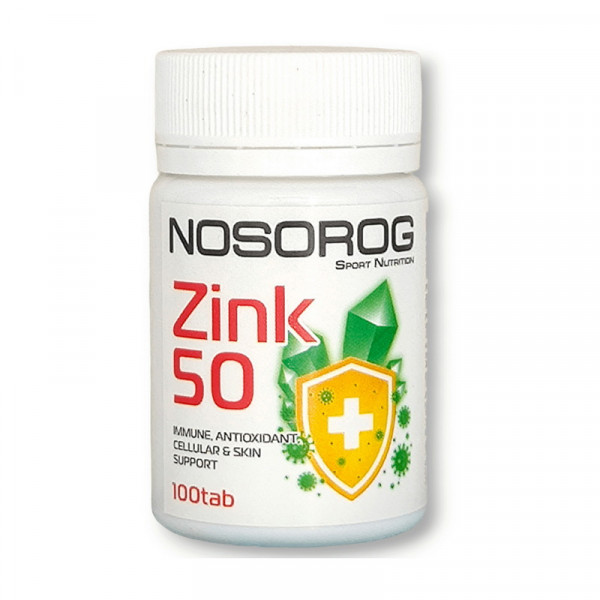 Zinc 50 mg (100 tab) NOSOROG