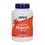 NOW Flush-Free Niacin 250 mg (180 vcaps)