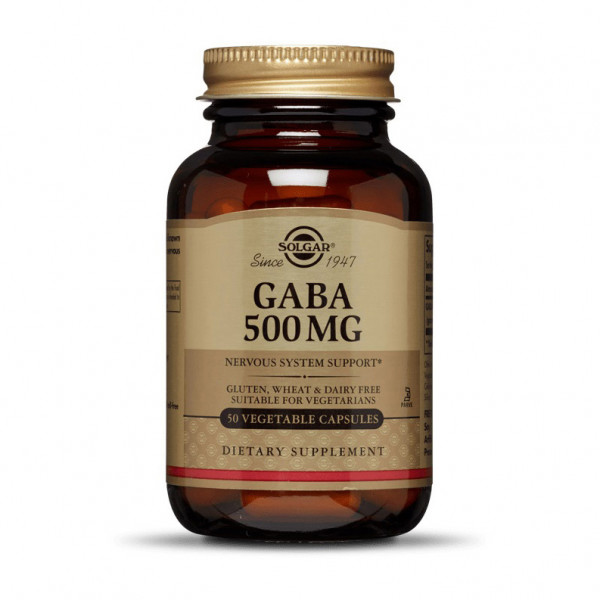 GABA 500 mg (50 veg caps) Solgar