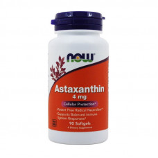 NOW Astaxanthin 4 mg (90 softgels)