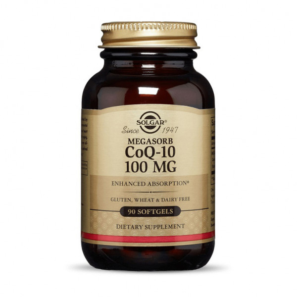 CoQ-10 100 mg megasorb (90 softgels) Solgar