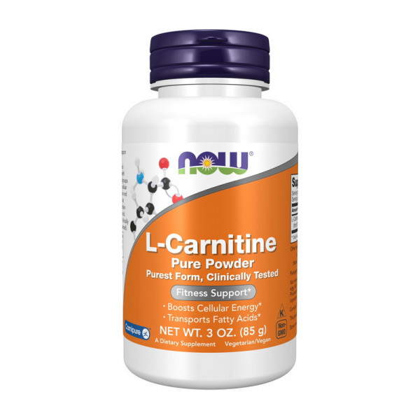 L-Carnitine pure powder (85 g) NOW