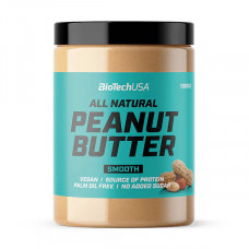 BioTech All Natural Peanut Butter (1 kg, smooth)