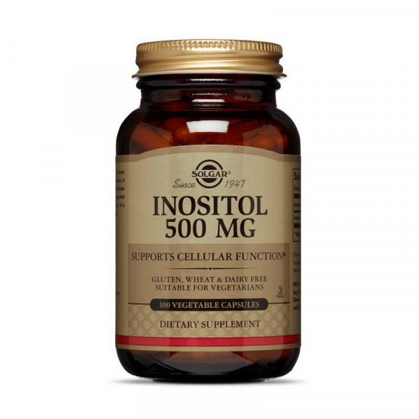 Inositol 500 mg (100 veg caps) Solgar