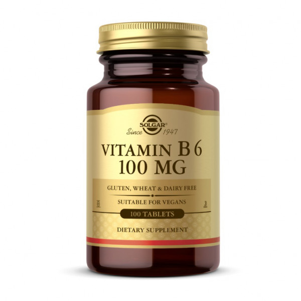 Vitamin B6 100 mg (100 tab) Solgar