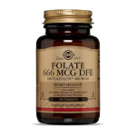 Solgar Folate 666 mcg DFE (Metafolin 400 mcg) (100 tabs)