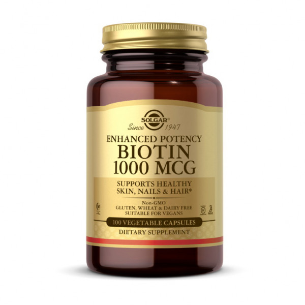 Biotin 1000 mcg (100 veg caps) Solgar